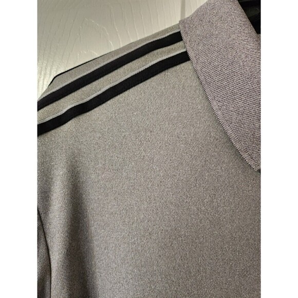 Adidas Climacool Polo Mens XL *bundle of 2 Gray EUC, Green has small defect pics - Picture 3 of 12